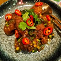 cauli manchurian at Fook Shing in Kyneton