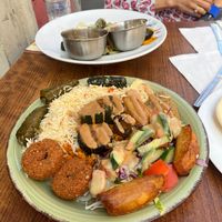 Vegan Teller  at Ibras in Dresden