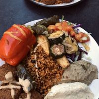 Vegan Teller at Ibras in Dresden