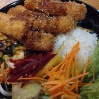 Knuspriger Tofu Don at Mi-Ka-Do in Dresden