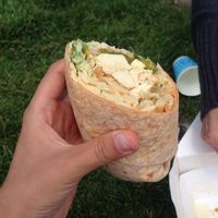 Thai Peanut Wrap with Tofu at 3ninjas Curbside and Catering in Liberty Lake