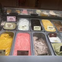 8 vegan options, labelled. at Mistura - Toledo in Madrid