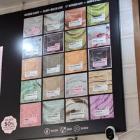 vegan options labelled at Mistura - Toledo in Madrid