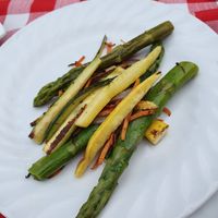Vegetable du jour  at Caroline's Restaurant at Wine Country Inn in Palisade