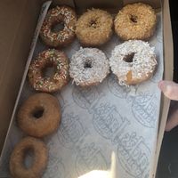 Vegan donuts at Jack's Donuts in Greenwood
