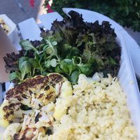 Cauliflower stake - stek z kalafiora at Świadomość in Sopot