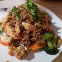Tom Yum Fried Rice at Healthy Thai in East Victoria Park