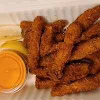 Mushroom calamari at The King's Feet in Berkeley