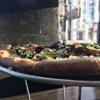 Truffle Mushroom pizza  at The King's Feet in Berkeley