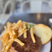 Beyond burger  at Gloria's Corner Cafe in Moab