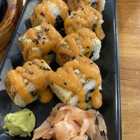 Spicy Mayo maki roll  at SoFood 尚素 in Northeast Singapore