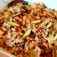 Petai fried rice  at SoFood 尚素 in Northeast Singapore