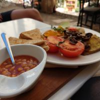 der vegane Engländer at A Slice of Britain in Potsdam