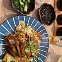 Vegan duck  at Miyako Ramen in Linz