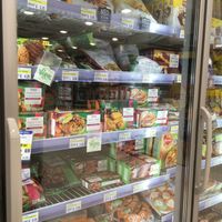 Frozen products  at Alphamega Aphrodite in Paphos