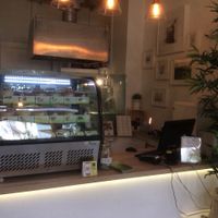 Shop counter at Rice Kings Sutlijaš Bar in Belgrade