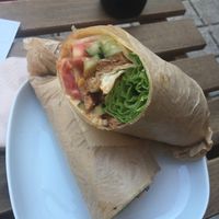 Hummus Wrap  at oValho - Vegan Snack Bar in Porto