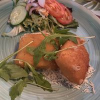 Vegan kaaskroketten 😍 at Taverne Charmant in Gronsveld