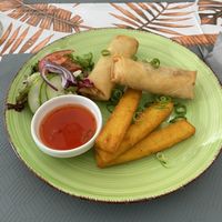Voorgerecht Loempia’s  at Taverne Charmant in Gronsveld