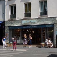 Store front at Glace Room - Rue de la Roquette in Paris