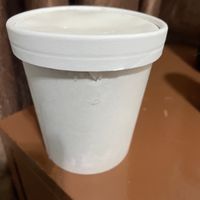 take out carton of vegan coconut ice cream at Rumah Gelato Kiulap1 in Bandar Seri Begawan