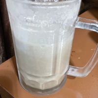the root beer float I made with the coconut ice cream at Rumah Gelato Kiulap1 in Bandar Seri Begawan