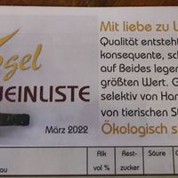 Alle Weine sind vegan  at Weingut Vogel in Vogtsburg