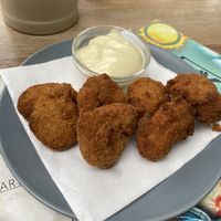 Seitan chicken nuggets at Hang Loose Bar in Rosenheim