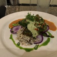 Black bean tempeh  at Wild Sage in Spokane