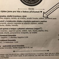 They have a weekly menu which included a Buddha Bowl   at Pivstro in Plzen