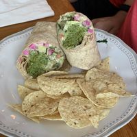 Falafel wrap  at Field of Greens in West Palm Beach