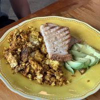 Tofu scramble  at Field of Greens in West Palm Beach