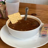 Vegan chili  at Field of Greens in West Palm Beach