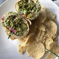 Falafel wrap  at Field of Greens in West Palm Beach