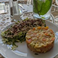 Mango and avocado tartare at Maison Sukoon in Paris