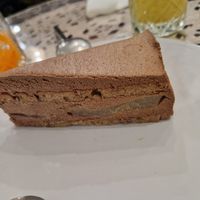 Schokokuchen mit Birne at Maison Sukoon in Paris