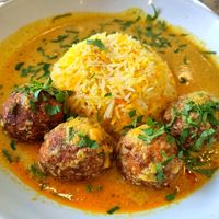 Malai Kofta curry at Maison Sukoon in Paris