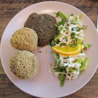 Arancini at Maison Sukoon in Paris