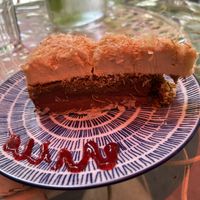 Chocolate cheesecake   at Maison Sukoon in Paris