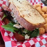 Chicken Salad Sandwich at Tree Hugger Plant-Based Kitchen in Kansas City