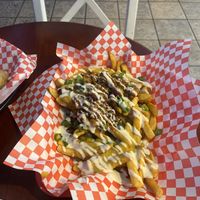 Chili cheese fries  at Tree Hugger Plant-Based Kitchen in Kansas City