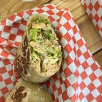 Chicken Caesar Wrap  at Tree Hugger Plant-Based Kitchen in Kansas City