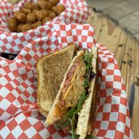 Meatloaf sammy   at Tree Hugger Plant-Based Kitchen in Kansas City