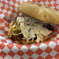 KC BBQ Sammy  at Tree Hugger Plant-Based Kitchen in Kansas City