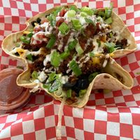 Taco salad at Tree Hugger Plant-Based Kitchen in Kansas City
