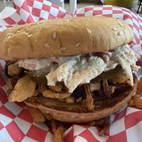 KC BBQ Sammy  at Tree Hugger Plant-Based Kitchen in Kansas City