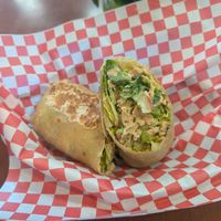 Chickn Caesar Wrap at Tree Hugger Plant-Based Kitchen in Kansas City