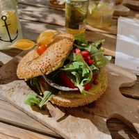Avocado Bagel   at Pier 17 in Oberhofen