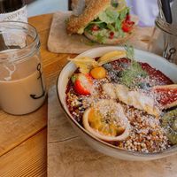 Açai bowl.   at Pier 17 in Oberhofen