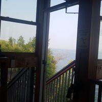 Nice water front views at Va Bene Caffe in Duluth